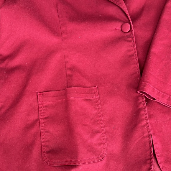 Plus size maroon jacket - Picture 2 of 5